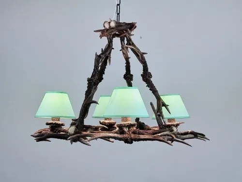 Jak zrobić żyrandol z poroża jelenia - krok po kroku do unikalnej lampy