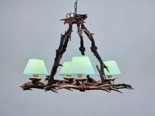 Jak zrobić żyrandol z poroża jelenia - krok po kroku do unikalnej lampy