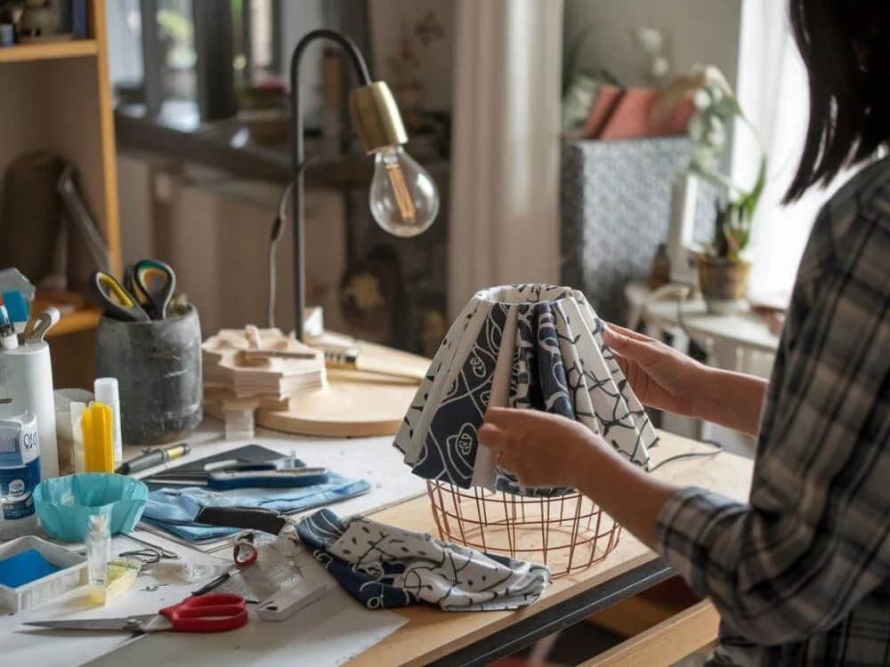 Jak uszyć abażur z materiału - proste kroki, by uniknąć błędów