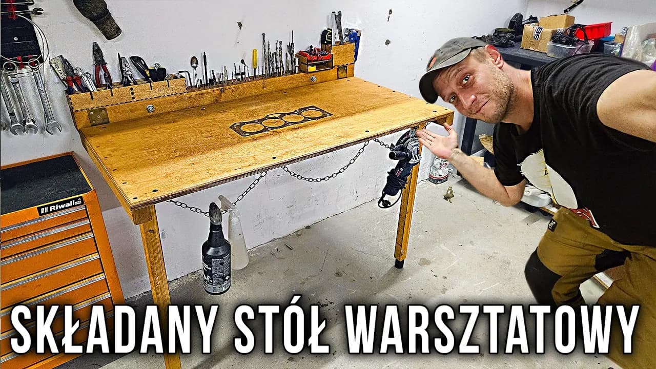 Jak zrobić stół ze składanymi nogami - proste kroki i porady