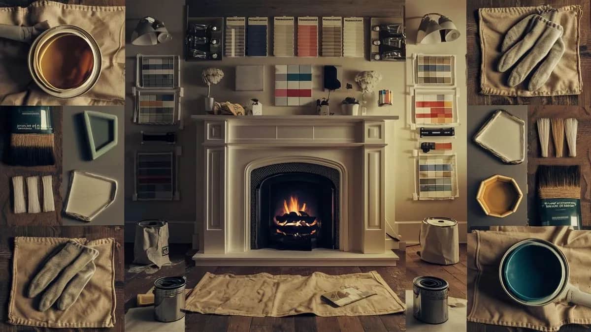 Jaką farbę na kominek wybrać, aby uniknąć problemów z malowaniem?