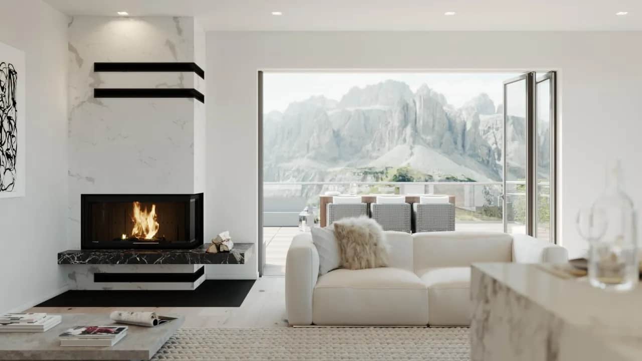 Czym obłożyć kominek zdjęcia – inspiracje i materiały do wyboru