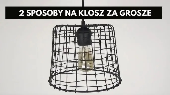 Jak zrobić abażur do lampy wiszącej – proste i kreatywne pomysły