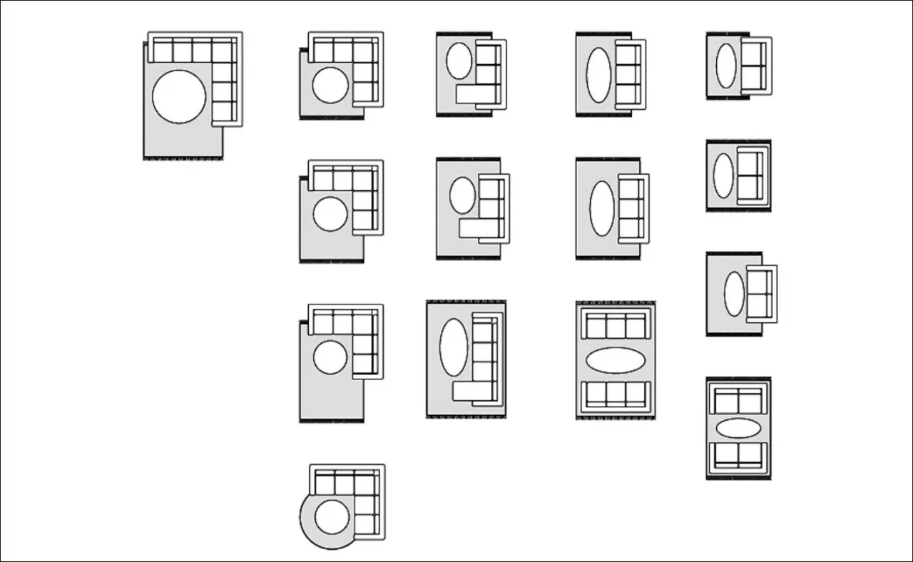 Jak dobrać rozmiar dywanu i odpowiednio go położyć w salonie